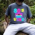 80's Vibe Retro Style Cassette Tape Nostalgia 1980s Party Men's Comfort Colors T-Shirt Denim