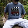 8th Grade Graduation 2026 Graduate Clapperboard Men's Comfort Colors T-Shirt Denim