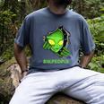 Alien Face Ew People UFO Introvert Meme Men Women Kids Men's Comfort Colors T-Shirt Denim
