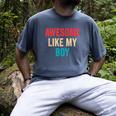 Awesome Like My Boy Mom Dad Men's Comfort Colors T-Shirt Denim