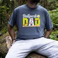Ballpark Dad Baseball Softball Dad Of Ballers Men's Comfort Colors T-Shirt Denim