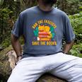 Ban The Fascist Save The Books For a Book Fan Men's Comfort Colors T-Shirt Denim