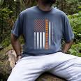Basketball Dad USA US Flag Basketball Men Men's Comfort Colors T-Shirt Denim