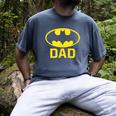 Batman Bat Dad Men's Comfort Colors T-Shirt Denim
