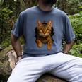 Bengal Cat Lover Animal Pet Bengal Cat Owner Mom Cat Dad Cat Men Women Kids Men's Comfort Colors T-Shirt Denim