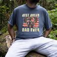 Best Boxer Dad Ever USA Flag American Dog Animal Lover Men's Comfort Colors T-Shirt Denim