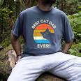 Best Cat Dad Ever Men Men's Comfort Colors T-Shirt Denim