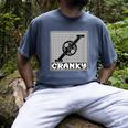 Bicycle DADS Old Guy WHO Ride Bikes BMX Mountain OR Road Men's Comfort Colors T-Shirt Denim