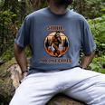 Bigfoot Sasquatch Lover Introvert Antisocial Humor Men's Comfort Colors T-Shirt Denim