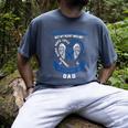 Blue In Memory Of Dad Colon Cancer Awareness Uplifting Men's Comfort Colors T-Shirt Denim Blue In Memory Of Dad Colon Cancer Awareness Uplifting Men's Comfort Colors T-Shirt Denim