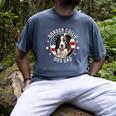 Border Collie Dog Owner For Men Border Collie Dad Men's Comfort Colors T-Shirt Denim