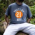 My Boy 21 Basketball Number 21 Jersey Basketball Mom Dad Men's Comfort Colors T-Shirt Denim My Boy 21 Basketball Number 21 Jersey Basketball Mom Dad Men's Comfort Colors T-Shirt Denim