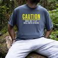 Caution Does Not Play Well With Others Introvert Men's Comfort Colors T-Shirt Denim Caution Does Not Play Well With Others Introvert Men's Comfort Colors T-Shirt Denim