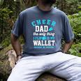 Cheer Dad Shirt Cheerleader Dad Cheerleading Competition Men Men's Comfort Colors T-Shirt Denim