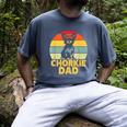 Chorkie Dad Retro Sunset Chihuahua Yorkie Mix Lover Men's Comfort Colors T-Shirt Denim