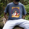 Christian Jesus Religious Sayings Catholic Introvert Men's Comfort Colors T-Shirt Denim