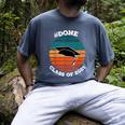 Class Of 2021 Done Senior Graduation Retro Sunset Men's Comfort Colors T-Shirt Denim