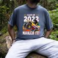 Class Of 2022 Monster Truck Graduation Cap Retro Sunset Boy Men's Comfort Colors T-Shirt Denim