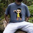 Class Of 2022 Sloth Graduation Masters College High School Men's Comfort Colors T-Shirt Denim