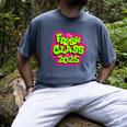 Class Of 2025 Senior Fresh 90s TV Style Retro Graduation Men's Comfort Colors T-Shirt Denim