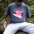 Class Of 2032 Senior 2032 Back To School 2032 Graduation Cap Men's Comfort Colors T-Shirt Denim