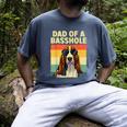 Cool Basset Hound For Men Dad Dog Basset Hound Lovers Men's Comfort Colors T-Shirt Denim