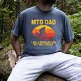 Cool Mountain Biking For Dad Father Biker MTB Bicycle Bike Men's Comfort Colors T-Shirt Denim