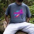 Cowabunga Retro 80s 90s Nostalgia Slang Neon Grunge Art Men's Comfort Colors T-Shirt Denim