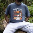 Cozy Autumn Books Fully Booked For Fall Books Pumpkin Men's Comfort Colors T-Shirt Denim Cozy Autumn Books Fully Booked For Fall Books Pumpkin Men's Comfort Colors T-Shirt Denim