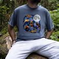 Crested Gecko Moon Retro Reptile Mom Dad Breeder Lover Men's Comfort Colors T-Shirt Denim Crested Gecko Moon Retro Reptile Mom Dad Breeder Lover Men's Comfort Colors T-Shirt Denim