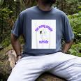 Cute Puppy With a Quote For Introverts Men's Comfort Colors T-Shirt Denim Cute Puppy With a Quote For Introverts Men's Comfort Colors T-Shirt Denim