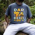 Dad Of The Bee-Day Girl Bee Birthday Party Men's Comfort Colors T-Shirt Denim