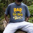 Dad Of The Bee Day Girl Flower Birthday Family Matching Men's Comfort Colors T-Shirt Denim