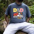 Dad Birthday Boy Farm Animal Farming Farmer Family B-Day Men's Comfort Colors T-Shirt Denim