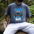 Dad Of The Birthday Boy Matching Video Gamer Birthday Party Men's Comfort Colors T-Shirt Denim
