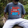 Dad Of The Birthday Boy Spider Web Party Men's Comfort Colors T-Shirt Denim