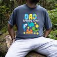 Dad Birthday Crew Sea Ocean Fish Aquarium Bday Party Men's Comfort Colors T-Shirt Denim