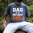 Dad Of The Birthday Girl Basketball Dad Family Matching Men's Comfort Colors T-Shirt Denim