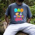 Dad Of The Birthday Girl Painting Art Birthday Girl Family Men's Comfort Colors T-Shirt Denim