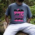 Dad Of The Birthday Girl Pink Family Birthday Girls Party Men's Comfort Colors T-Shirt Denim