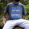 Dad Of The Boss Birthday Party Outfit Like A Boss Dad Men's Comfort Colors T-Shirt Denim