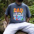 Dad Under Sea Birthday Party Boys Ocean Sea Animals Themed Men's Comfort Colors T-Shirt Denim