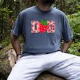 Dad Strawberry Birthday Men's Comfort Colors T-Shirt Denim Dad Strawberry Birthday Men's Comfort Colors T-Shirt Denim