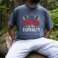 Dad Of The Two Fast Second Birthday Racing Car Family Men's Comfort Colors T-Shirt Denim