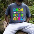 Dada Of The Birthday Girl Retro 80's Party Shirt Men's Comfort Colors T-Shirt Denim