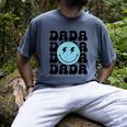 Dada One Happy Dude 1st Birthday Family Matching Men's Comfort Colors T-Shirt Denim