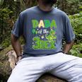 Dada Of The Three Rex Birthday Dinosaur Family Matching Men's Comfort Colors T-Shirt Denim