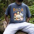 Dada Of The Wild One 1St Birthday Safari Jungle Animals Men's Comfort Colors T-Shirt Denim