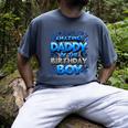 Daddy Of The Birthday Boy Matching Family Father Men's Comfort Colors T-Shirt Denim