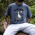 Daddy Goose On The Loose Birthday Matching Family Men's Comfort Colors T-Shirt Denim